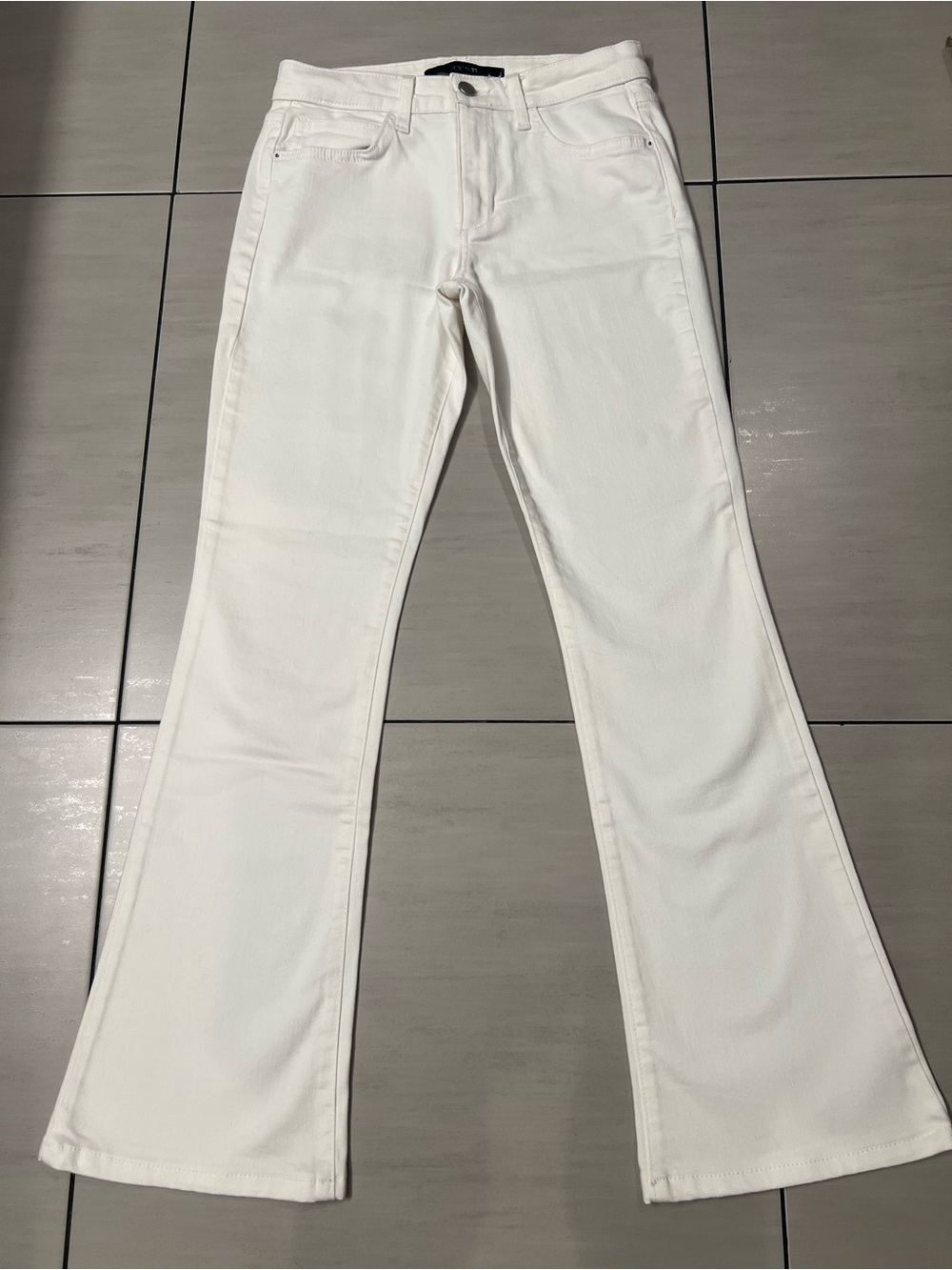 Joe's Jeans Skinny Bootcut Jeans in White Size 27